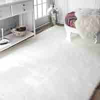 nuLOOM Cloud Faux Sheepskin Soft & Plush Shag Rug, 5' x 7', Ivory | Amazon (US)