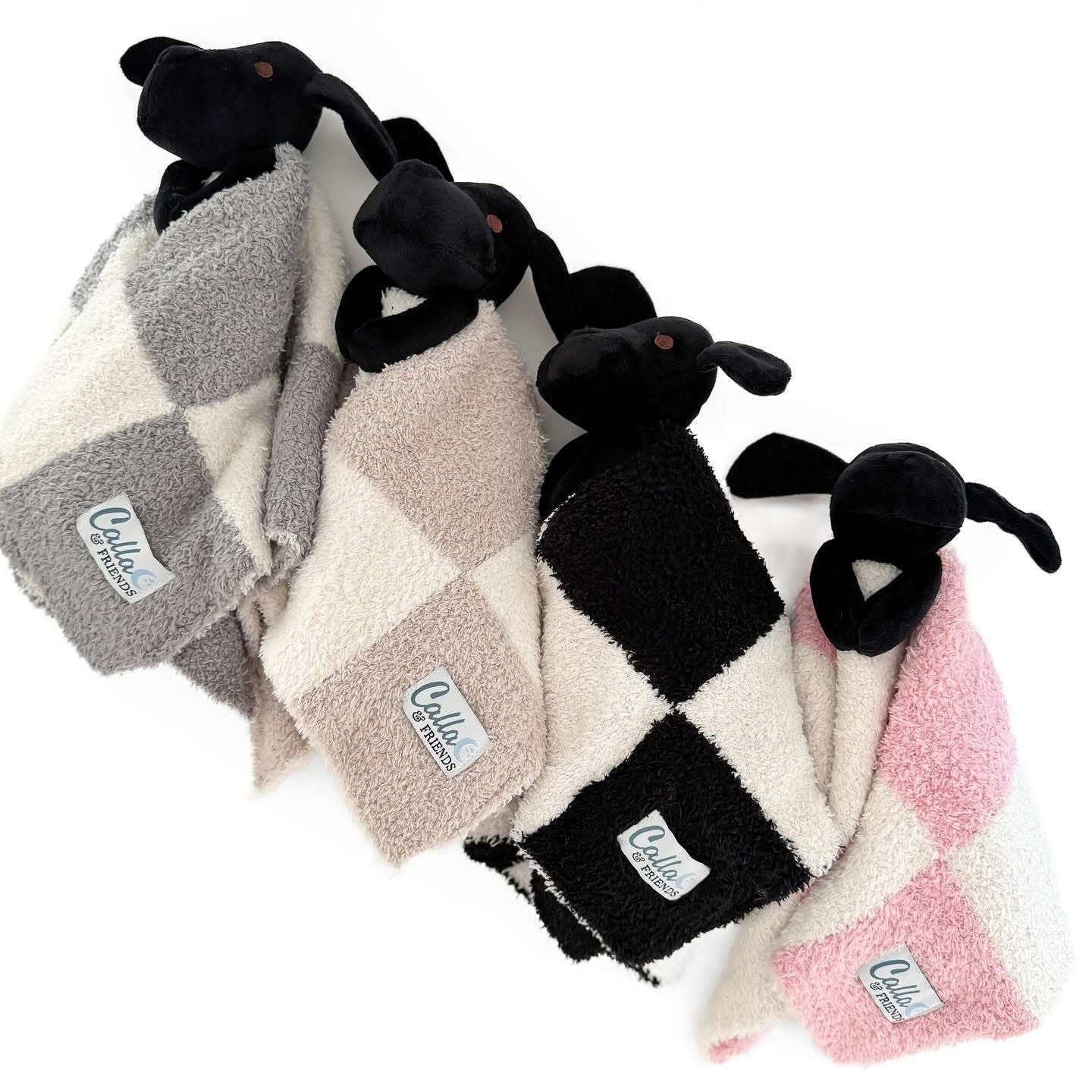 The Calla Lovey is the MAIN EVENT! 

In honor of Calla & Friends beloved family dog Calla, they created the Calla Lovey. 

The softest, warmest, snuggly companion is one you don’t want to miss out on🤍🐾