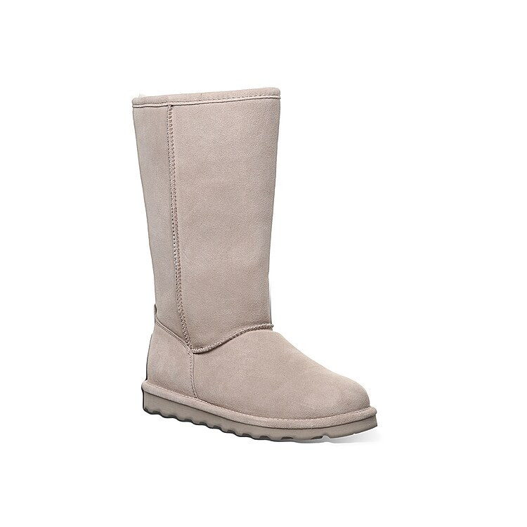 Bearpaw Elle Tall Boot | Women's | Mushroom Grey | Size 5 | Boots | DSW