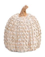 8in Resin Rattan Pumpkin | Home | T.J.Maxx | TJ Maxx