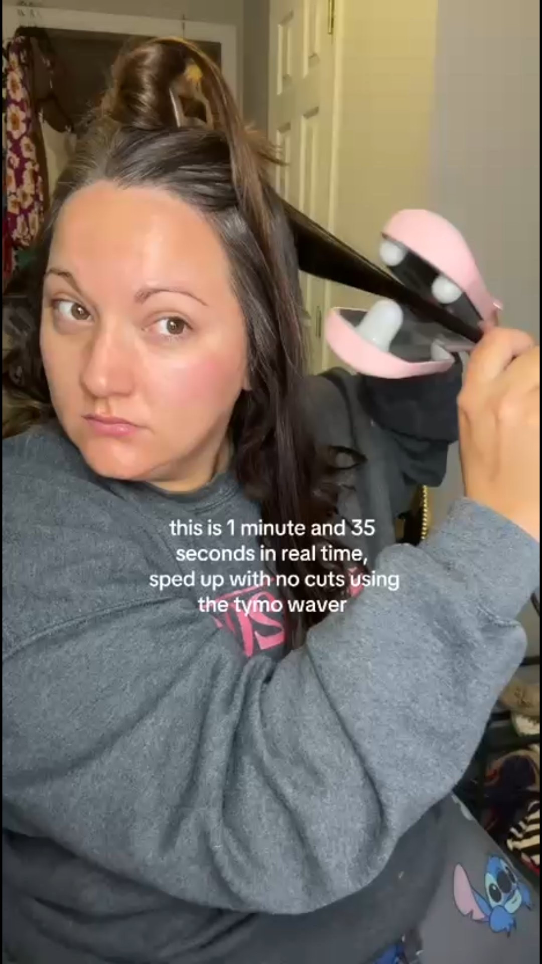 it couldn’t be any easier to get beachy waves 🙌🏼 I’m obsessed with this tymo rovy hair waver! #hairtok #hairtutorial #easyhairstyles #hairtutorials #haircurler

#LTKBeauty #LTKStyleTip #LTKFindsUnder50