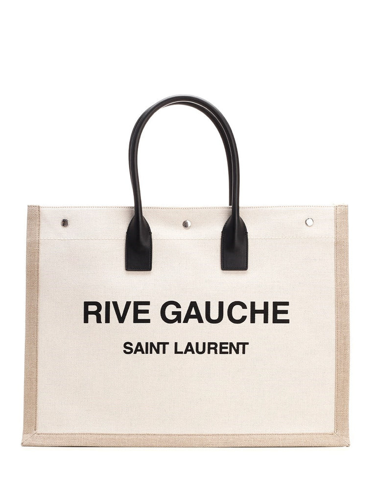 Saint Laurent Logo Printed Tote Bag | Cettire Global