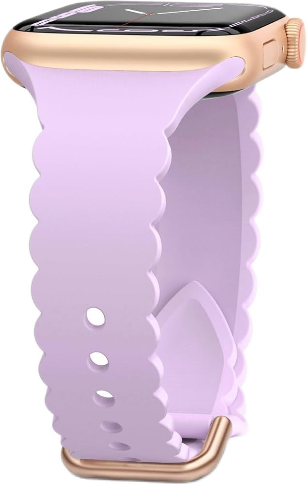 Sunnywoo Sport Silicone Band Compatible with Apple Watch Bands 38mm 40mm 41mm 42mm 44mm 45mm 46mm... | Amazon (US)