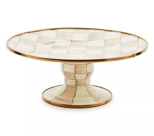 Mackenzie- Childs Mini Pedestal Platter | QVC