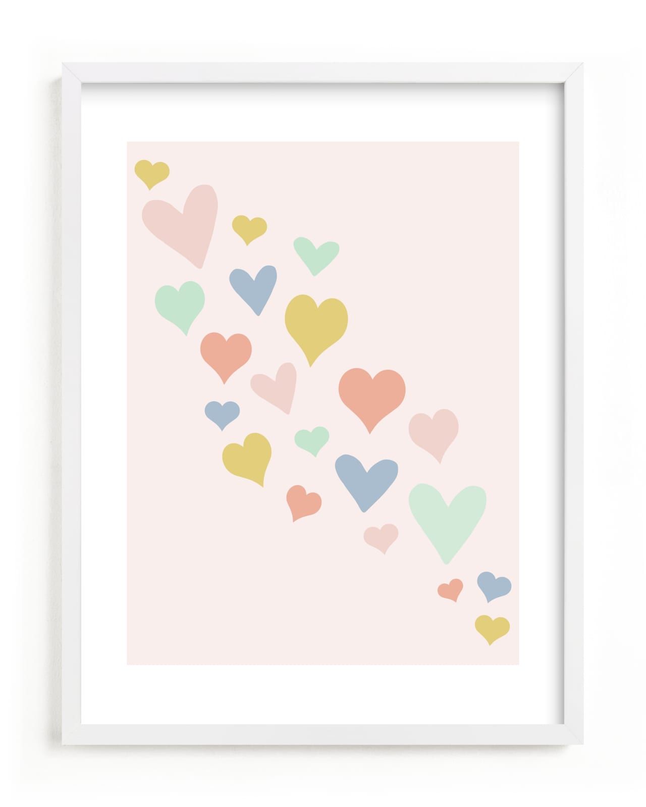 "wave of love" - Graphic Limited Edition Art Print by Kasia Labocki. | Minted