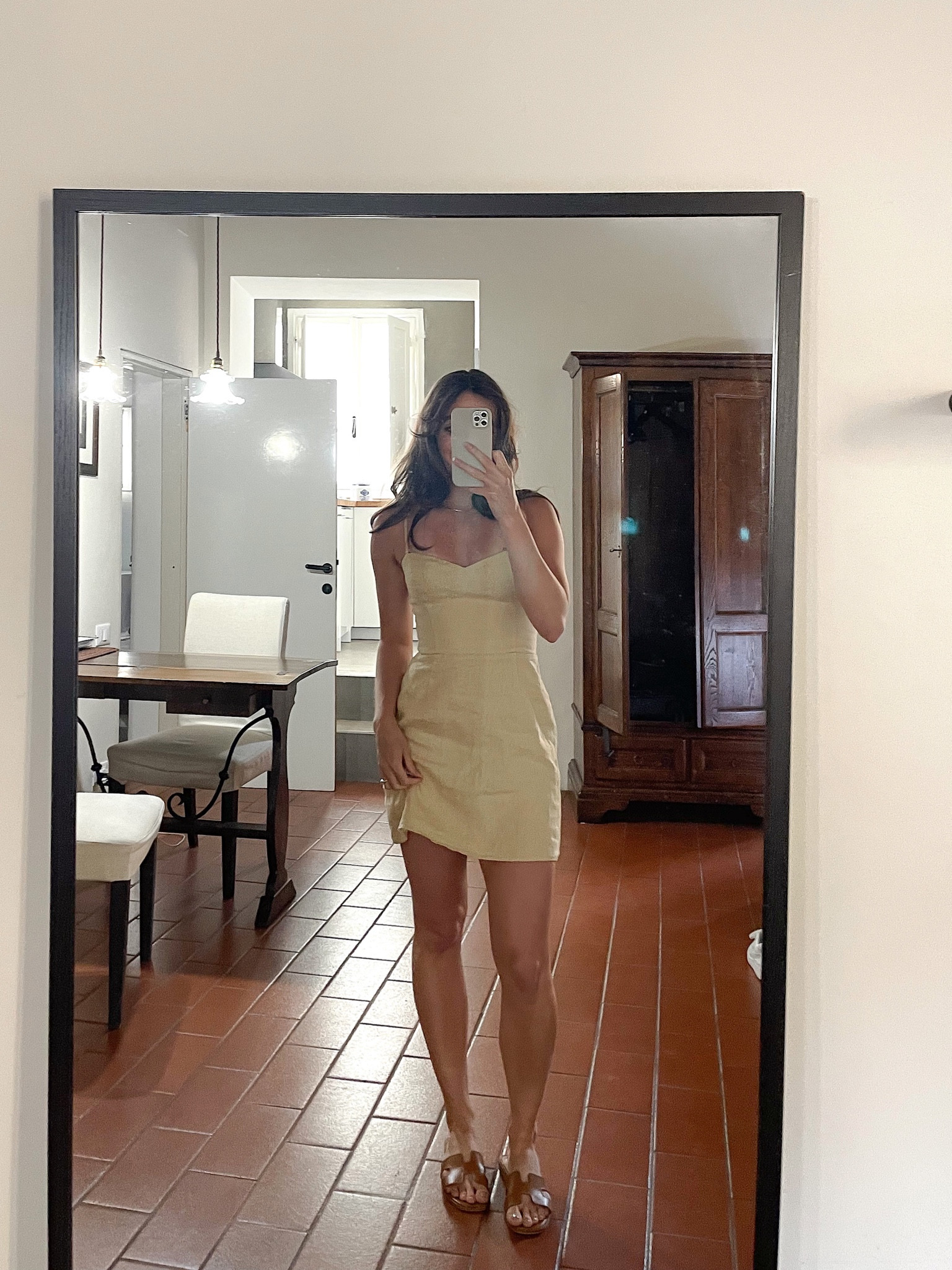 Roarke linen dress from Reformation - I got this one second hand. Check Poshmark. Runs tts and so flattering. 🫶🏼

#LTKtravel #LTKstyletip #LTKeurope