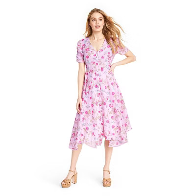 Women's Audrey Handkerchief Hem Dress - LoveShackFancy for Target (Regular & Plus) Light Pink | Target