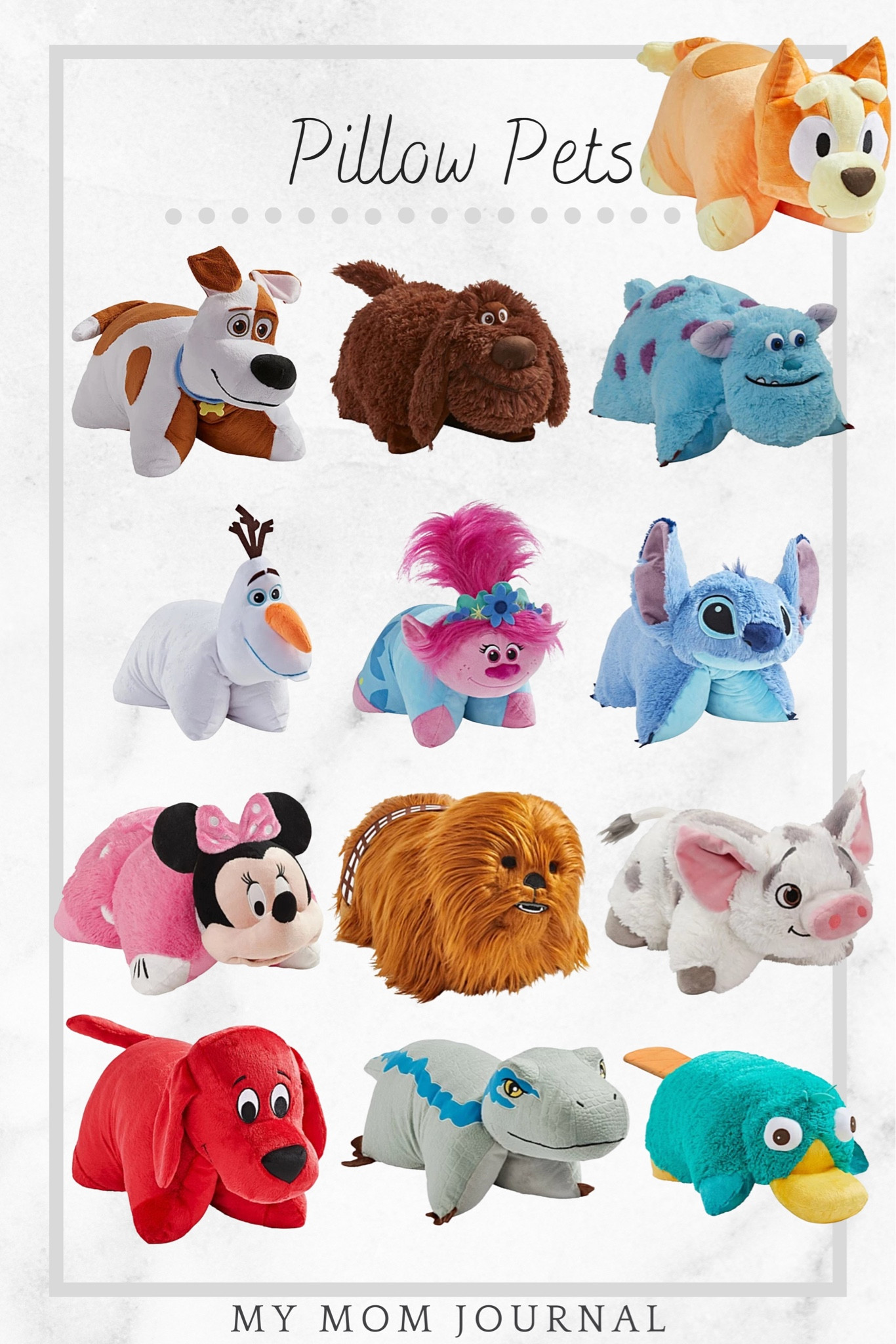 Pillow Pets are $23.99 at Macy’s! 

#macys #pillowpet #goftideas #dotd #stitch #disney #trolls #frozen #giftideas 

#LTKHoliday