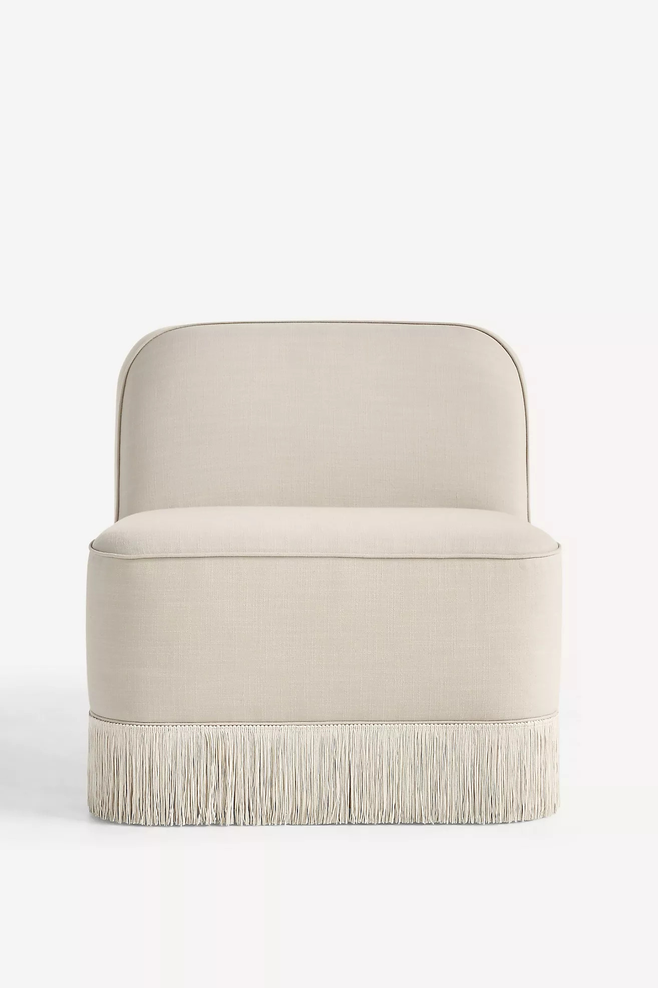 Sinclair Fringe Armless Chair | Anthropologie (US)