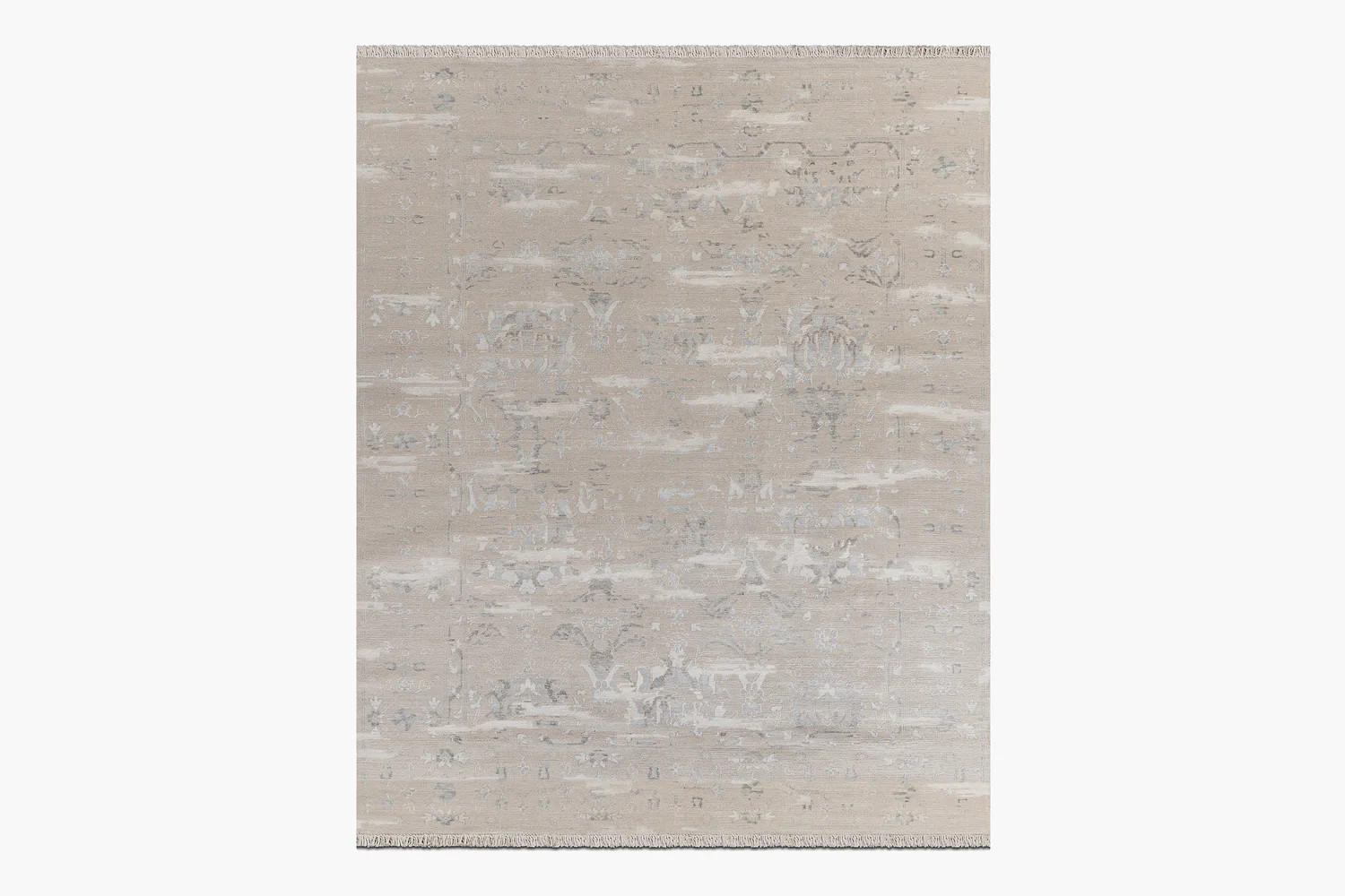 Meya Rug – Linen / Grey | BEN SOLEIMANI | Ben Soleimani