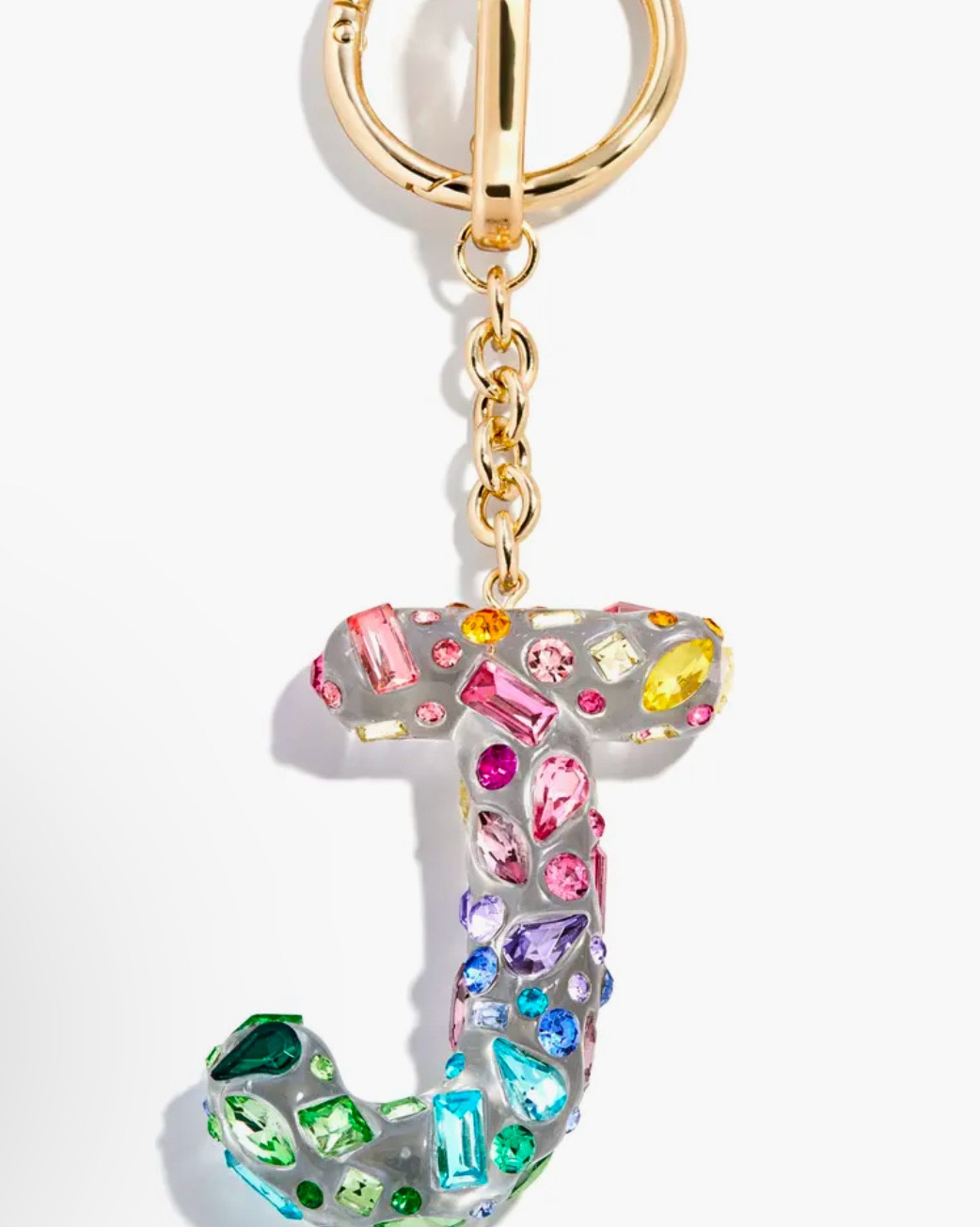 Rainbow crystal bag charms! Don’t wanna spend $100 on coach candy charm? This is a great alternative 😊 #baublebar #bagcharm