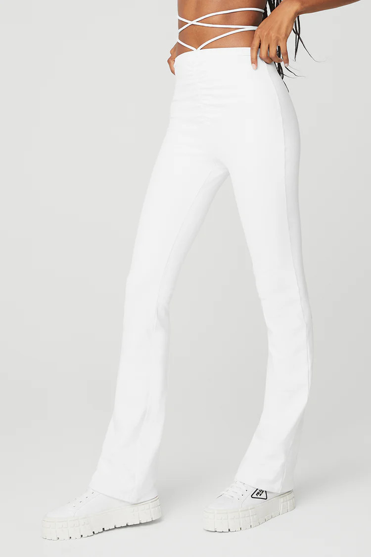 Airbrush High-Waist Cinch Flare Legging | Alo Yoga (US)