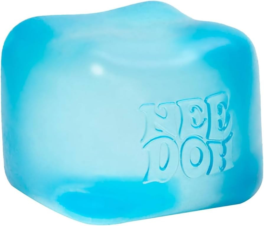 Schylling NeeDoh Nice Cube -Sensory Squeeze Toy with Super Solid Squish - 2.25" Cube | Amazon (US)