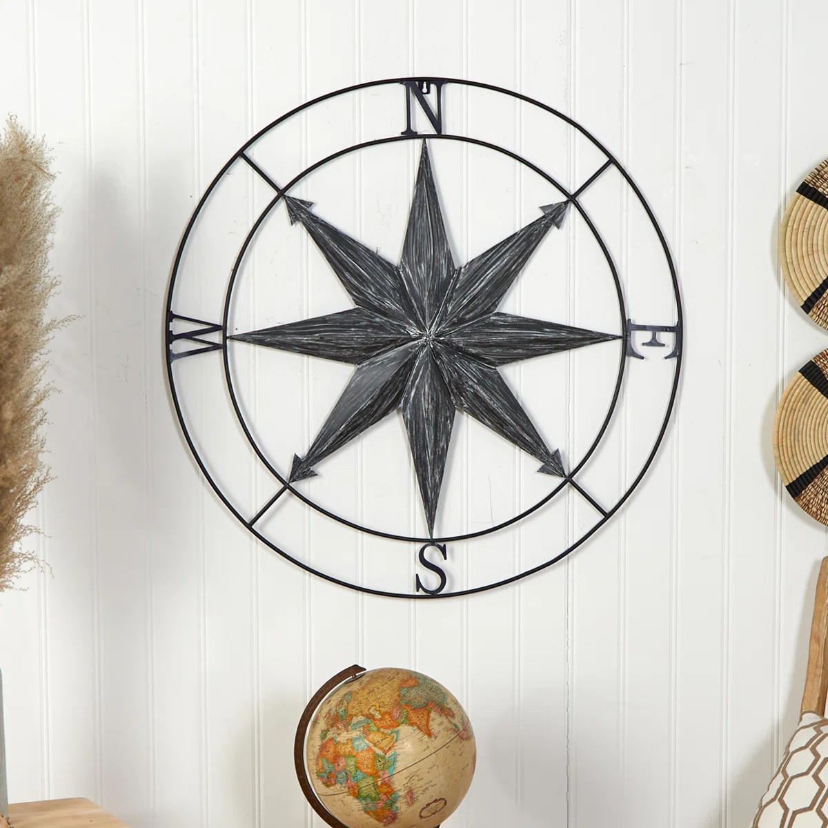 Coastal Abstract Wall Decor on Metal | Wayfair North America