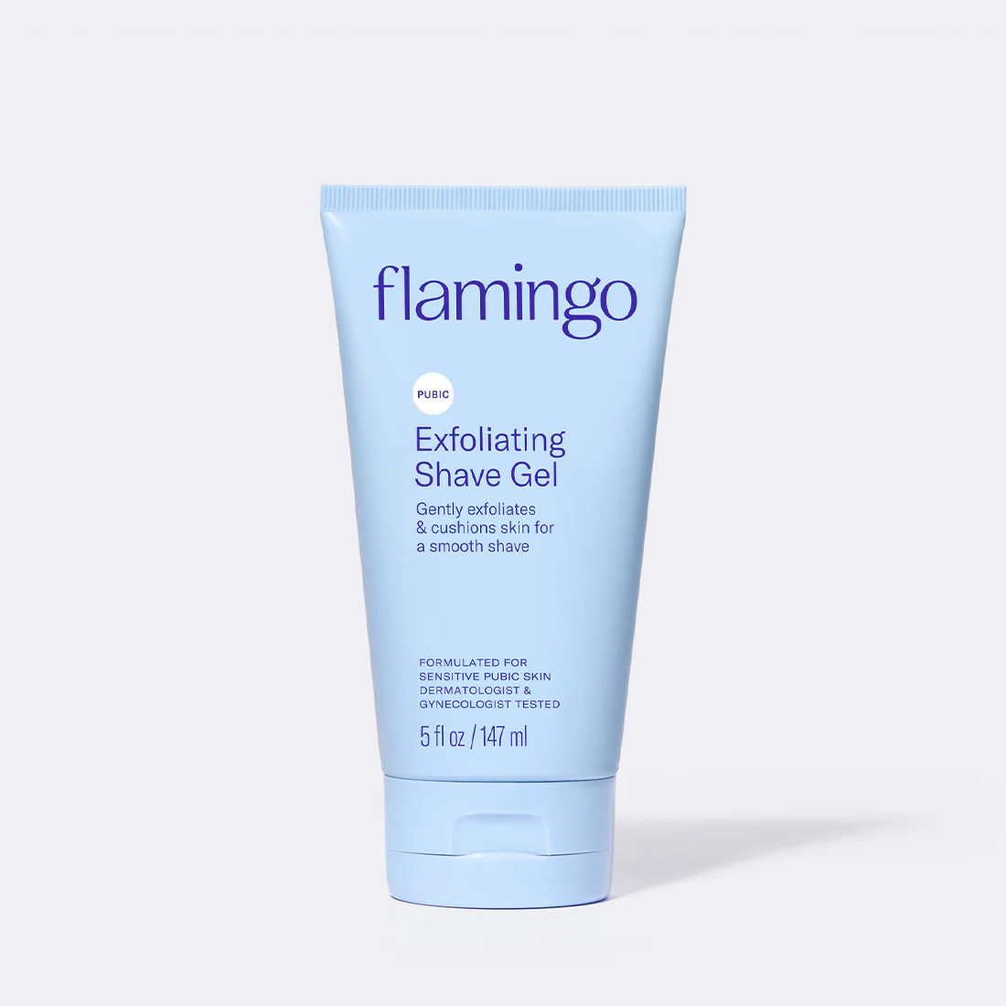 Pubic Exfoliating Shave Gel | Flamingo
