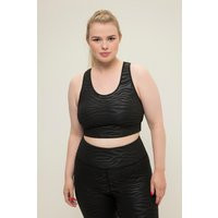 Zebra Print Sports Bra | Ulla Popken - US