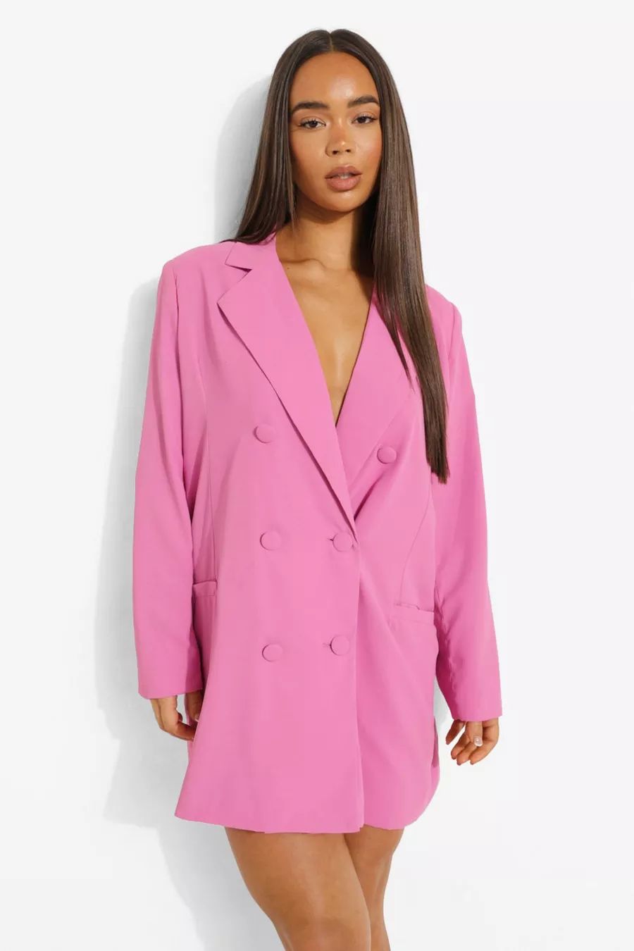 Oversized Tailored Blazer Dress | Boohoo.com (US & CA)