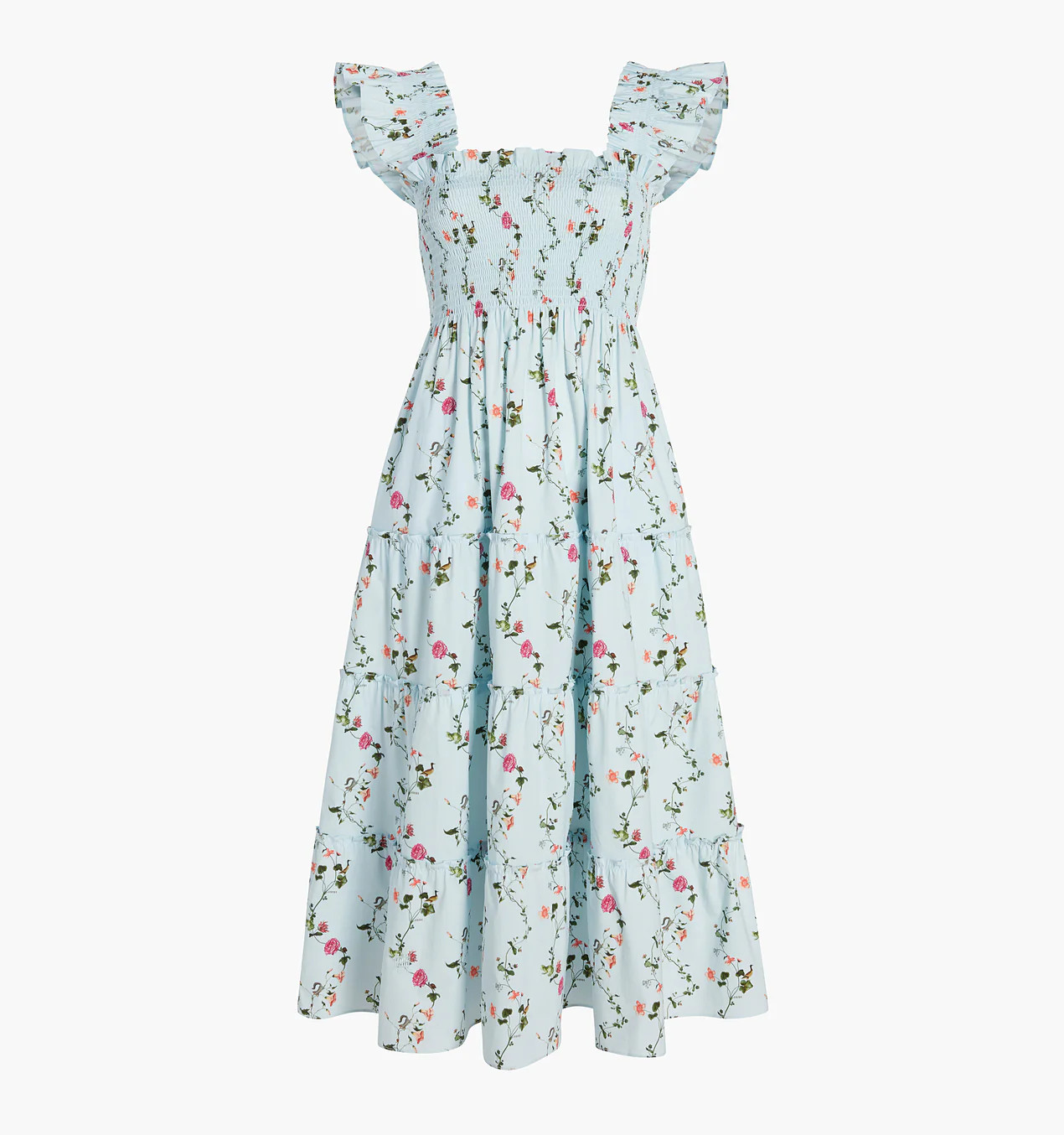 The Ellie Nap Dress - Pastel Trellis | Hill House Home