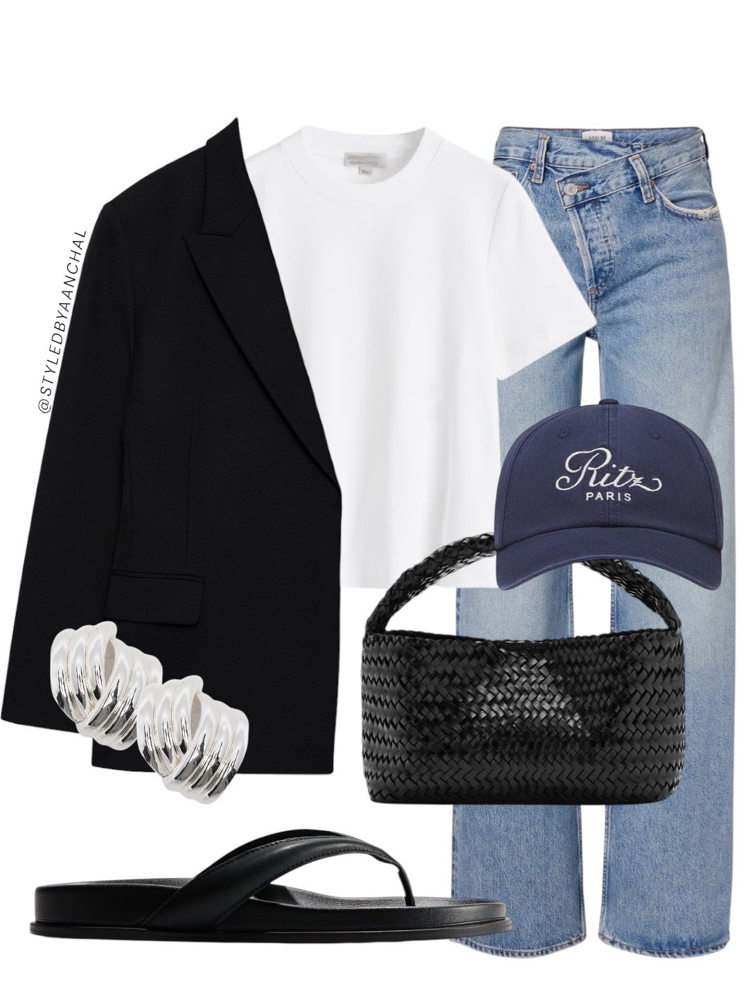 Black blazer casual outfit



Black blazer
Black flip flops
White tee
Ritz cap
Silver earrings 
Revolve
Casual modern outfit


#LTKU #LTKgrwm #LTKSeasonal