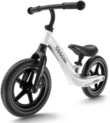 COOGHI Balance Bike - One-Piece Magnesium Alloy Frame, Rubber Foam Tires Toddler Bike, Lightweight f | Amazon (US)
