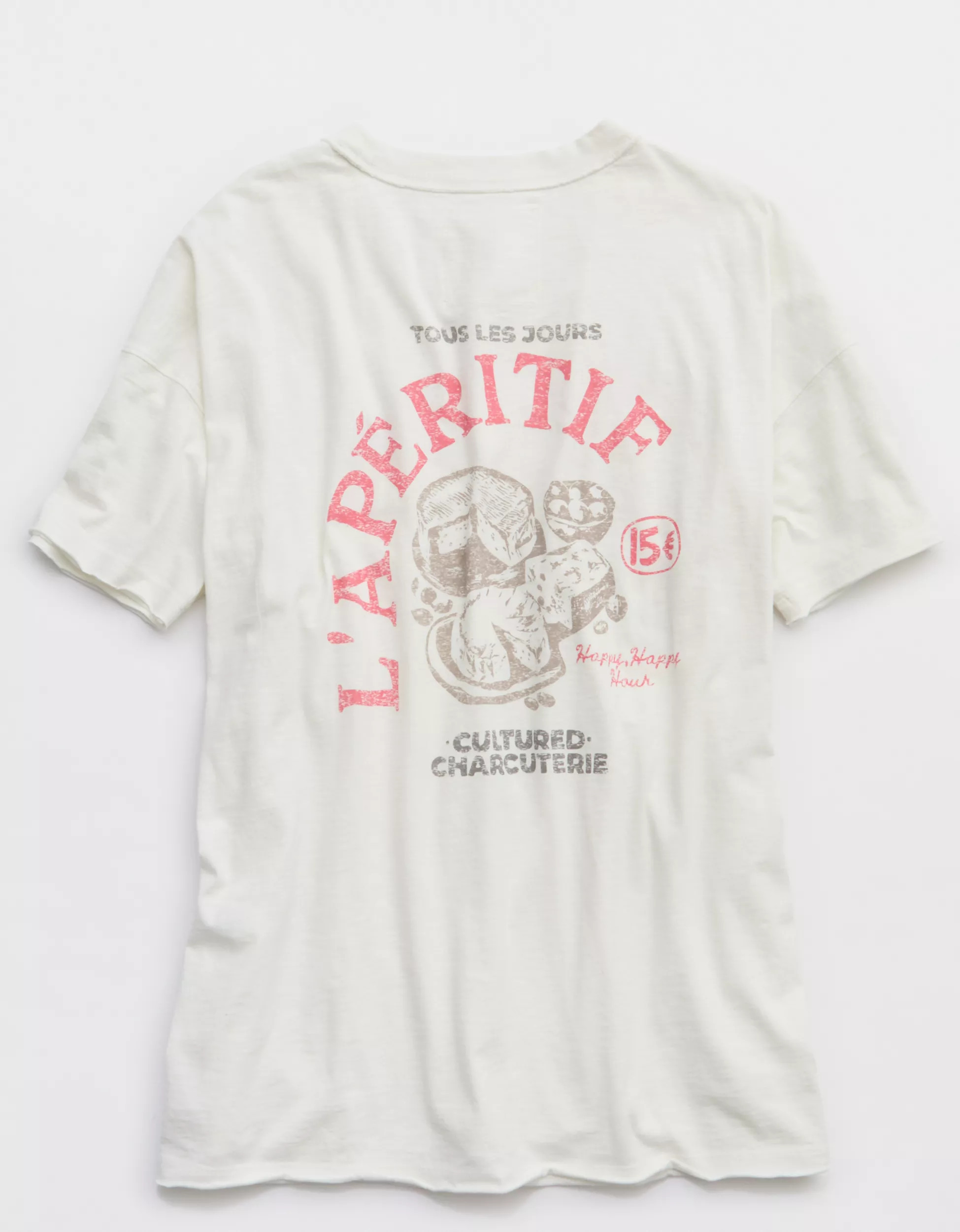 Aerie Oversized Crew Boyfriend T-Shirt | Aerie