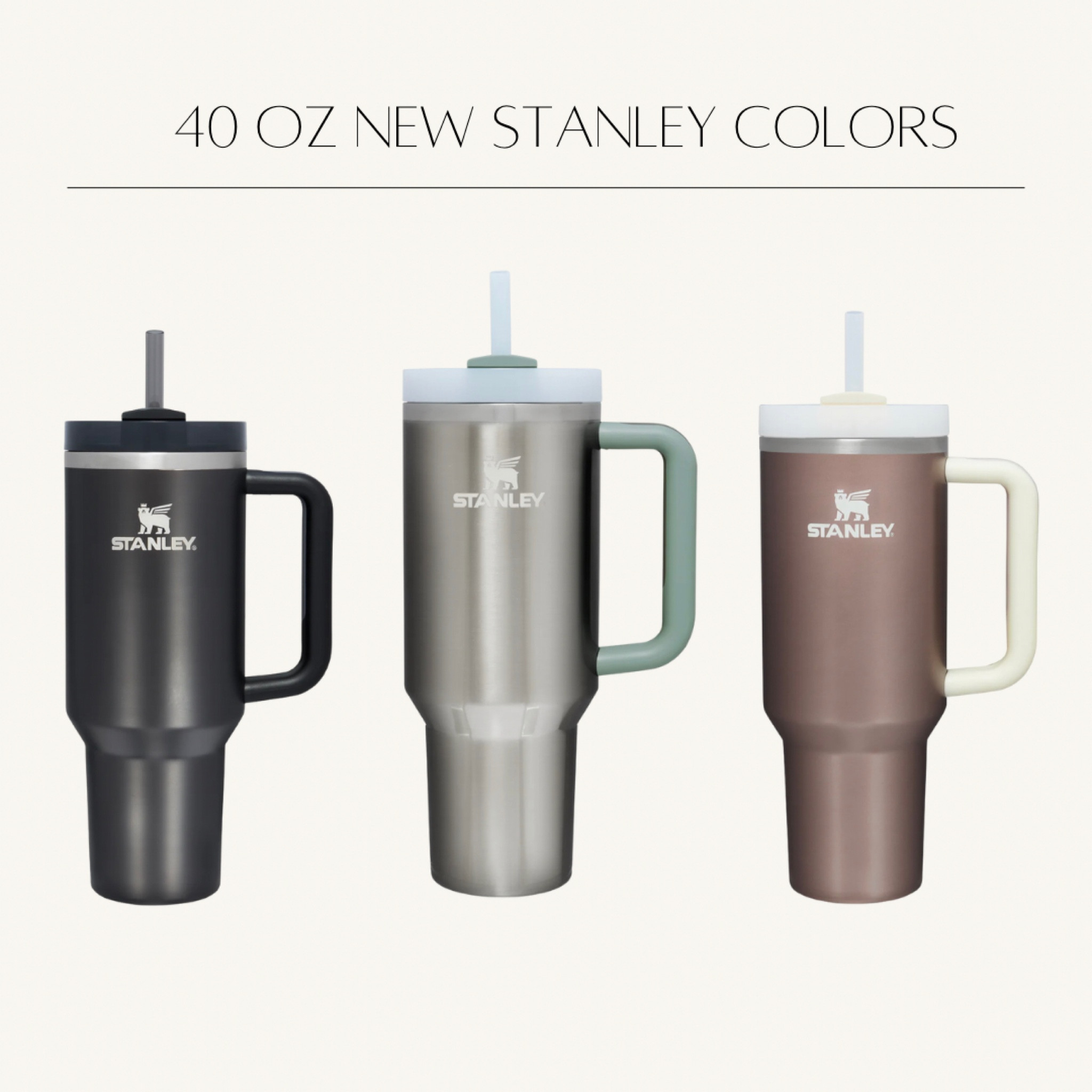 Stanley has new colors in their 40 oz tumblers!! Grab one while they are in stock! 

#LTKhome #LTKfit #LTKfamily