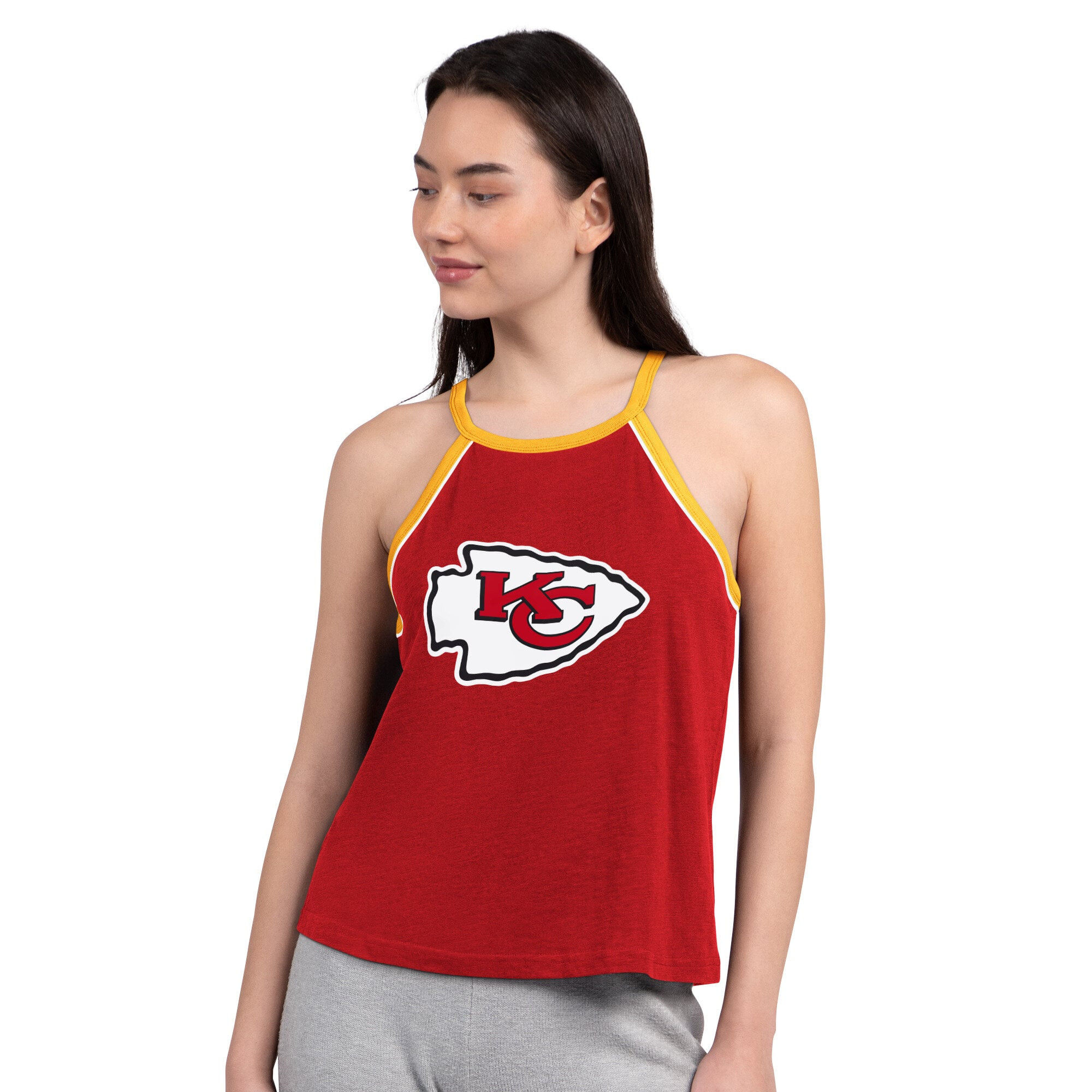 Women's Kansas City Chiefs  G-III 4Her by Carl Banks Red Redemption Win Slub Tank Top | NFL Shop