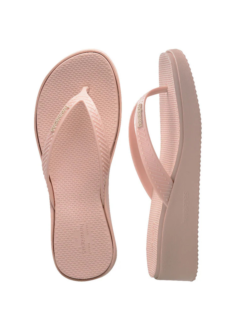 Havaianas Nude Platform Flip Flops | Next AU