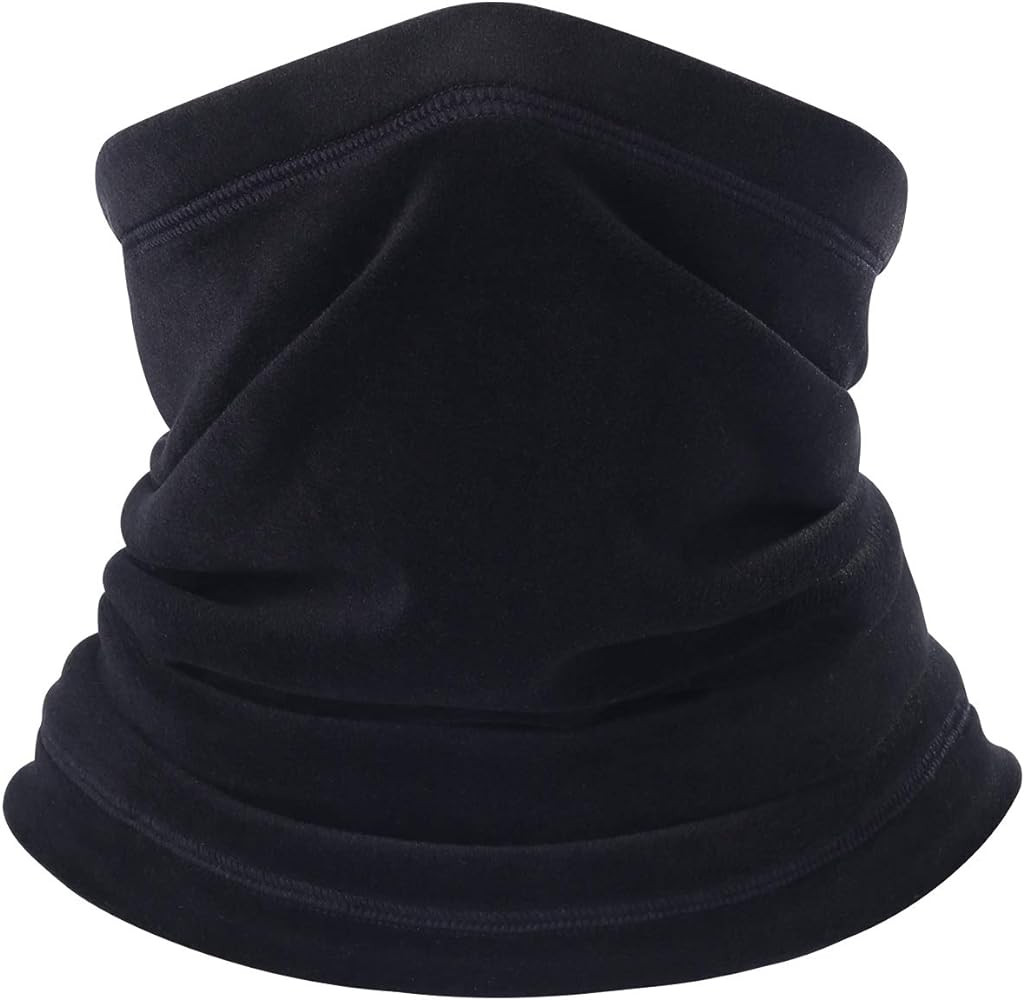 Polar Fleece Neck Warmer Neck Gaiter Face Mask | Amazon (US)