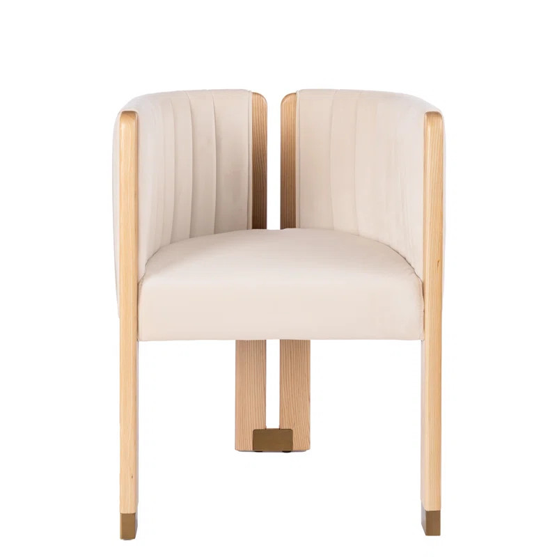 Monaco Tufted Velvet Arm Chair | Wayfair North America