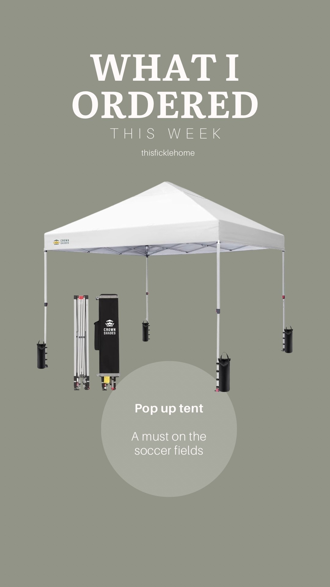 The perfect pop up tent for those hot days on the soccer field!

#LTKmomlife #LTKKids #LTKHome