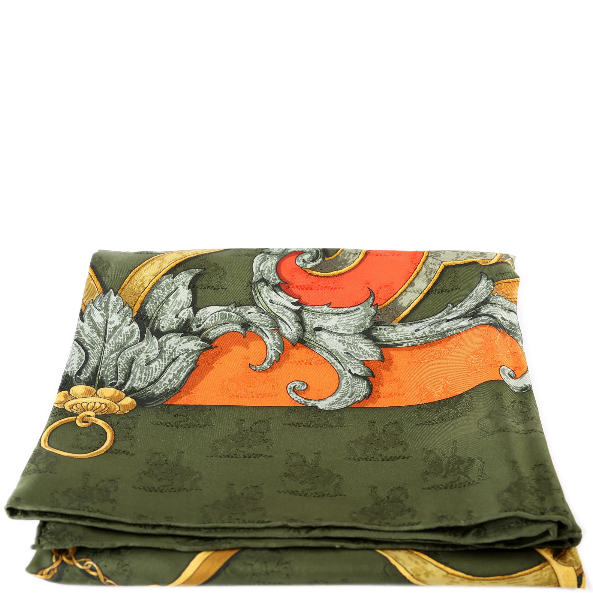 Par Messire Antoine De Pluvinel 90CM Silk Scarf | Keeks Designer Handbags