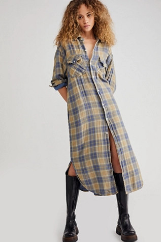 CP Shades Plaid Maxi Top | Free People (Global - UK&FR Excluded)