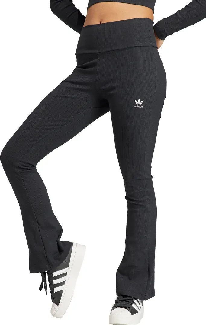 Lifestyle Rib Flare Pants | Nordstrom