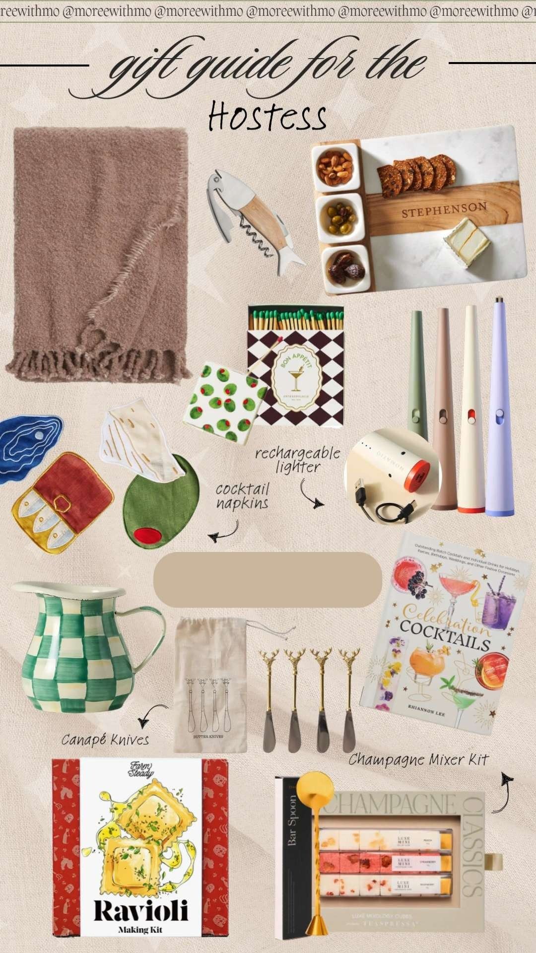 For the friend who opens her home, makes everything feel cozy, and always has snacks ready 
These thoughtful little gifts are perfect to bring to your next holiday gathering — simple, useful, and guaranteed to make her smile.

Gift guide, hostess gifts, gifts for her, Christmas gifts 
 

 #LTKGiftGuide #LTKHoliday #LTKselfcare