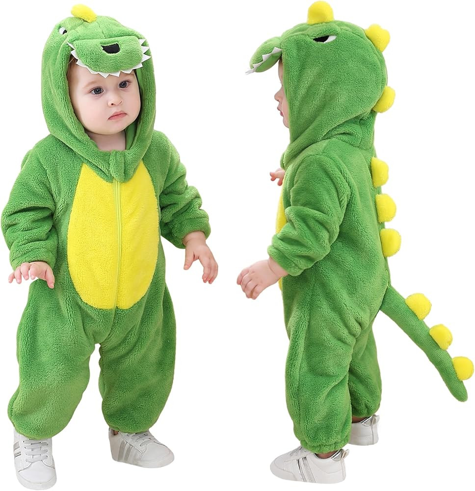 TONWHAR Infant Toddler Kid Halloween Cosplay Costume Kids' Animal Outfit Snowsuit | Amazon (US)