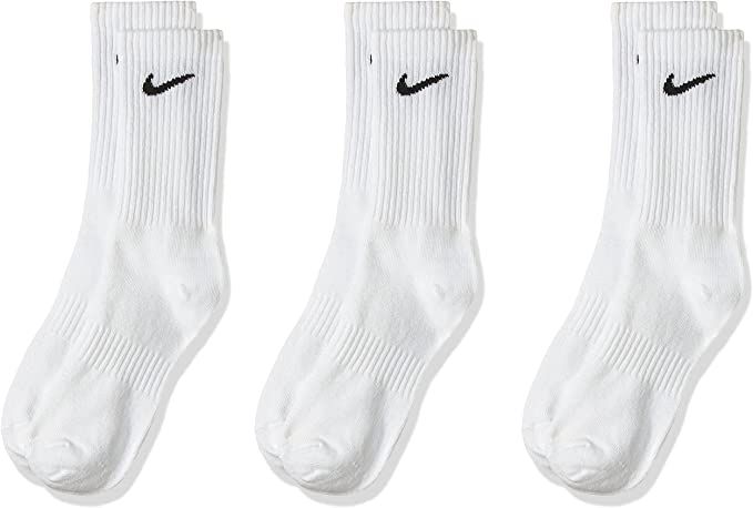 Amazon.com: Nike Unisex Everyday Lightweight Crew Training Socks (3 Pair) (Multi-Color, S) : Clot... | Amazon (US)