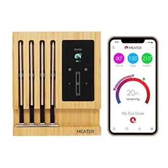 MEATER Block: 4-Probe Premium WiFi Smart Meat Thermometer | for BBQ, Oven, Grill, Kitchen, Smoker... | Amazon (US)