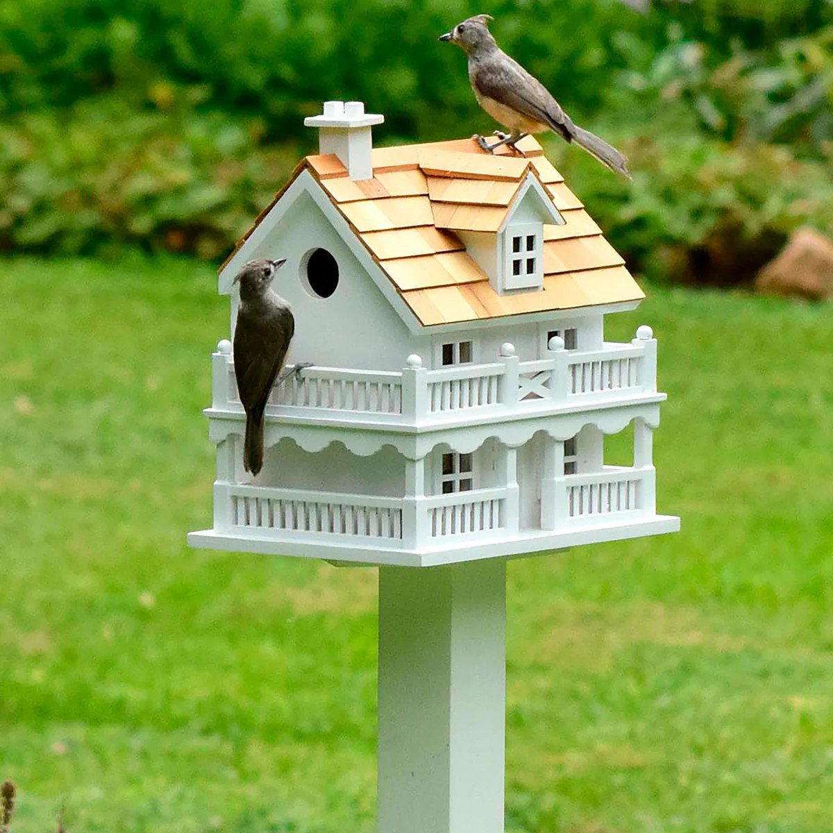 Wooden Cape Cod Birdhouse | Birdhouse | Plow & Hearth | Plow & Hearth