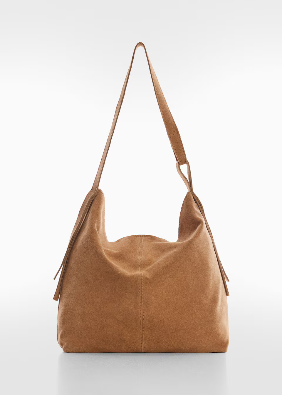 Leather shopper bag -  Women | Mango United Kingdom | MANGO (UK)