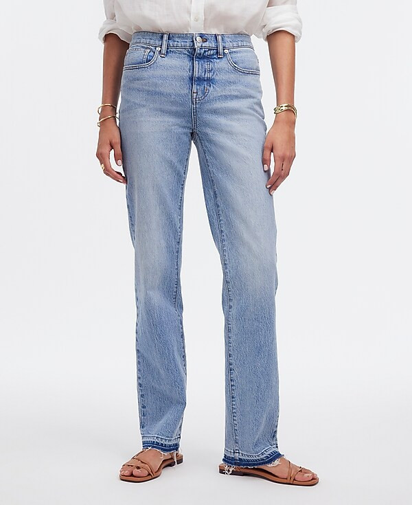 The '90s Straight Mid-Rise Jean | Madewell | Madewell