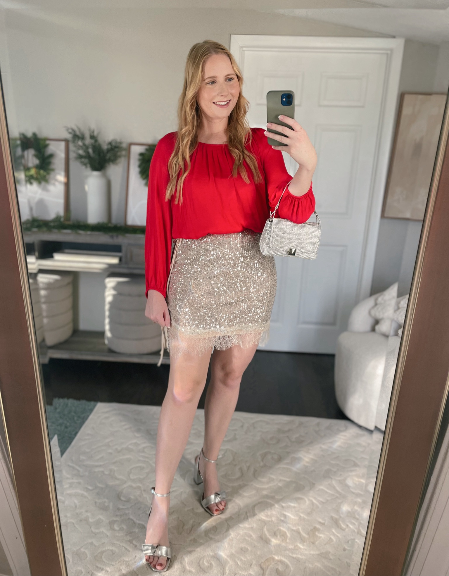 Holiday Outfit Ideas
Christmas Party
Christmas Outfit
Red blouse
Holiday Party Outfit
Christmas Party Outfit
holiday outfits
holiday dress
holiday party outfit
christmas outfit
Walmart fashion
Walmart holiday outfits 
Target holiday outfit
Sequin midi skirt
Sequin skirt
Target fashion
Target fashion finds 



#LTKparties #LTKfindsunder50 #LTKHoliday