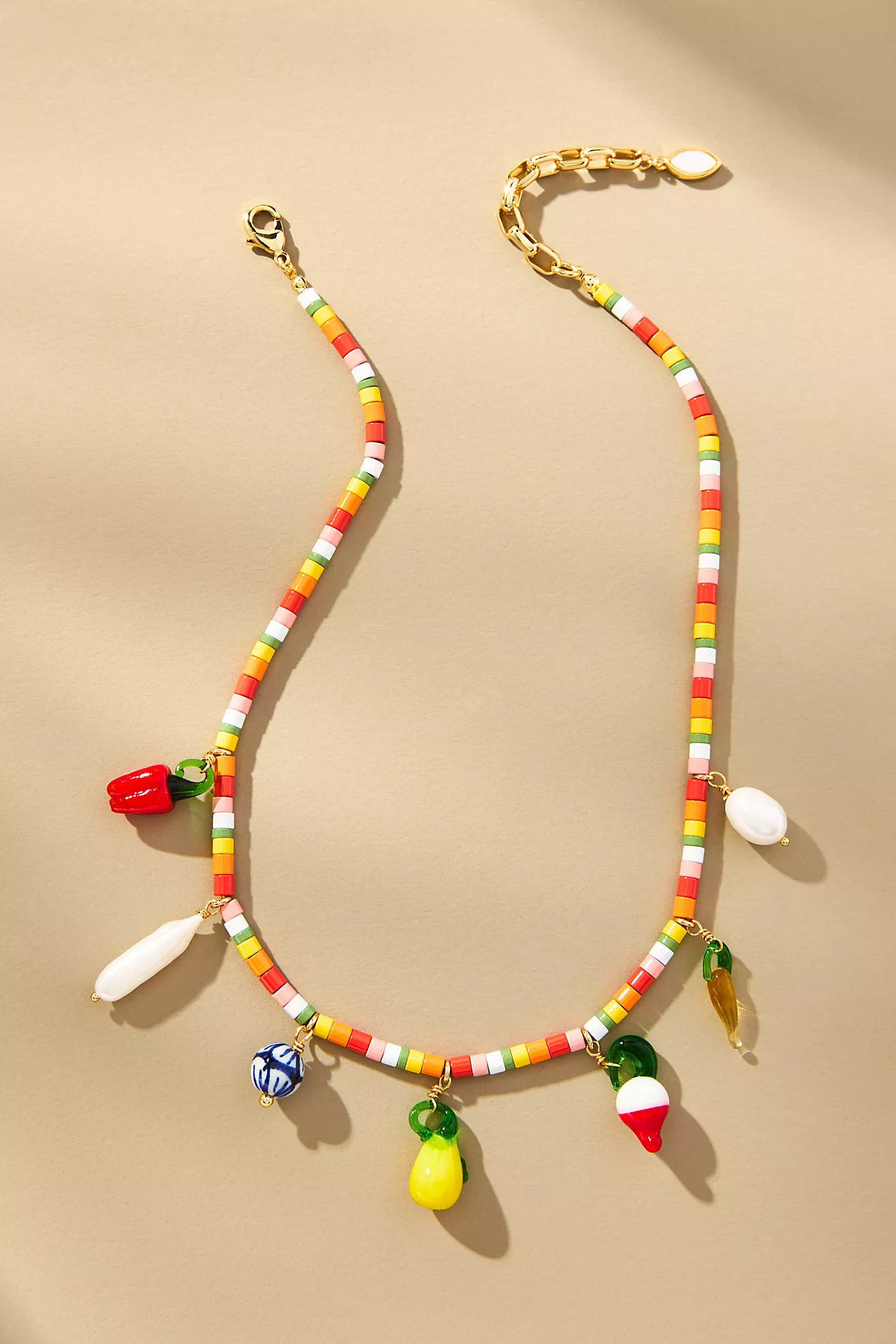 Mignonne Gavigan Frutta Charm Necklace | Anthropologie (US)