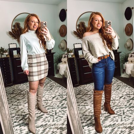 Cute fall looks from pink lily !

Sweaters - small 
Skirt - medium 
Jeans - size 7(but I need a 5!)
Boots - sized up half (but my true size would be fine too) 

Everything is true to size 

Code: October20



#LTKtravel #LTKSeasonal #LTKshoecrush