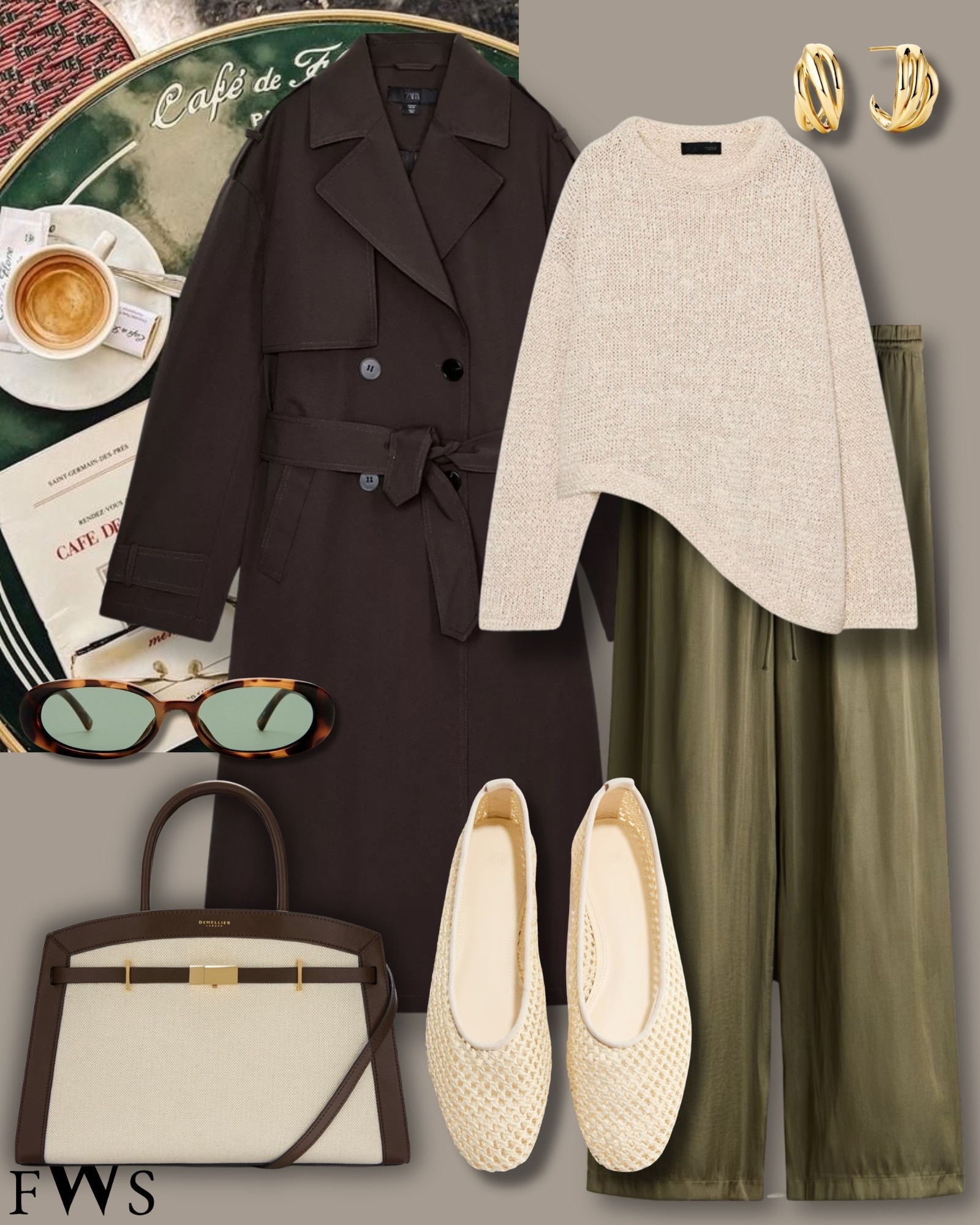 Long spring trench coat brown 🧥 

#LTKeurope #LTKmidsize #LTKspring