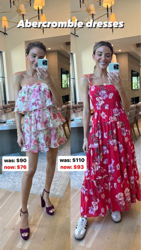 Abercrombie dresses on sale! 🩷🩷Wedding guest dress, floral dress, maxi dress, ruffle mini dress, spring dresses 

#LTKwedding #LTKsalealert #LTKfindsunder100