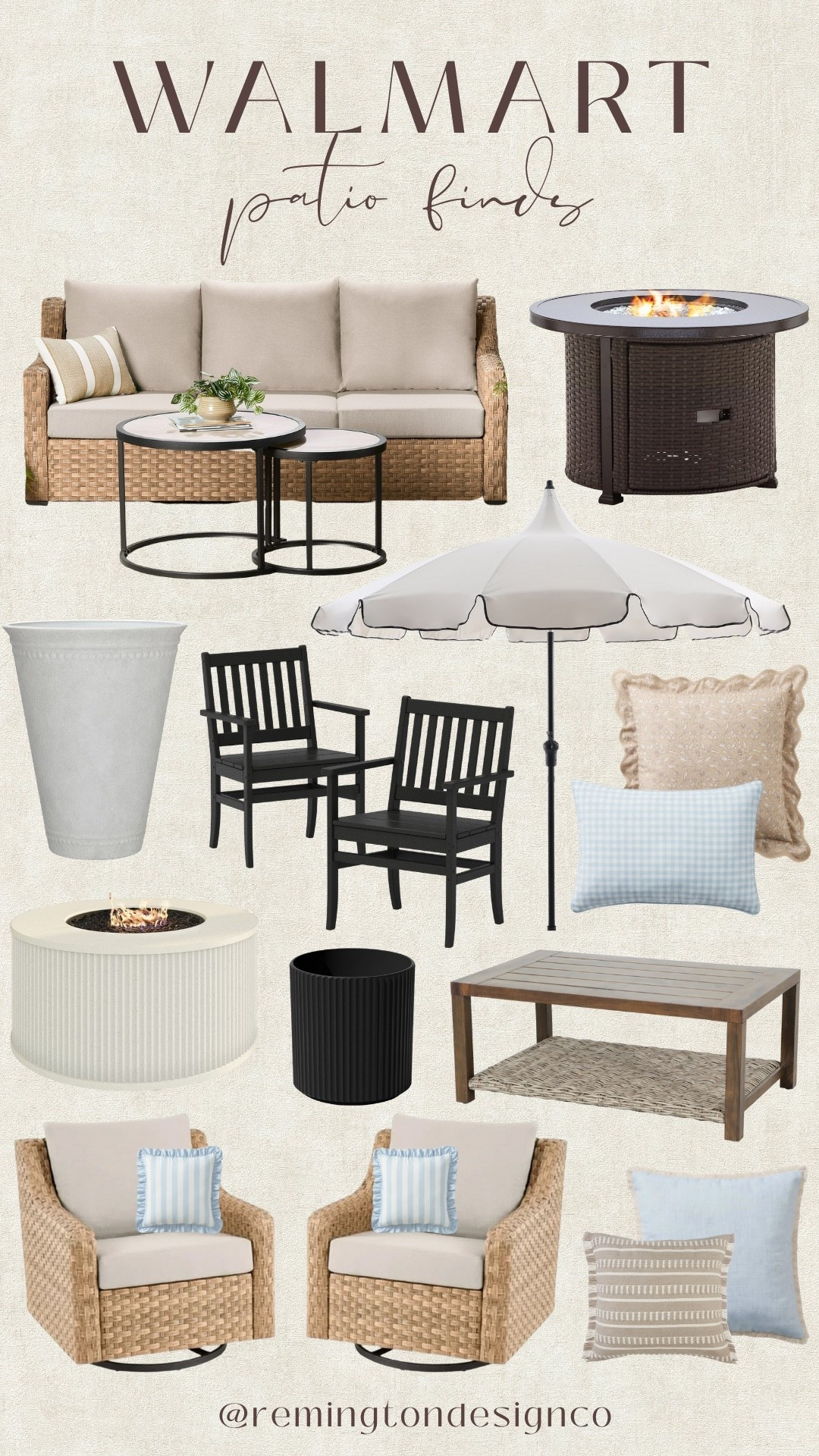 Walmart patio favorites! 

#LTKHome #LTKSeasonal