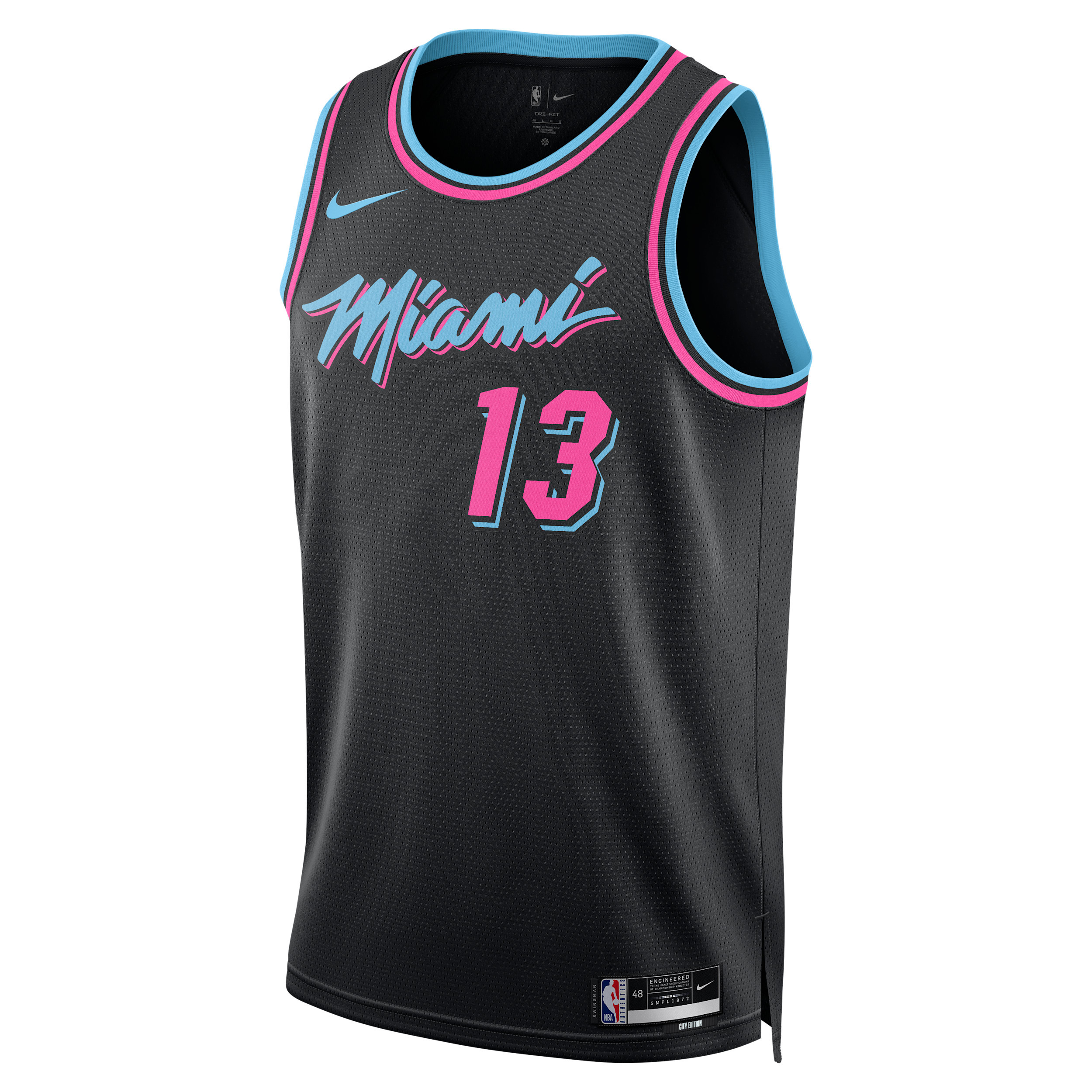 Bam Adebayo Miami Heat City Edition Nike Men's NBA Swingman Jersey in Black | HM5987-013 | Nike (US)