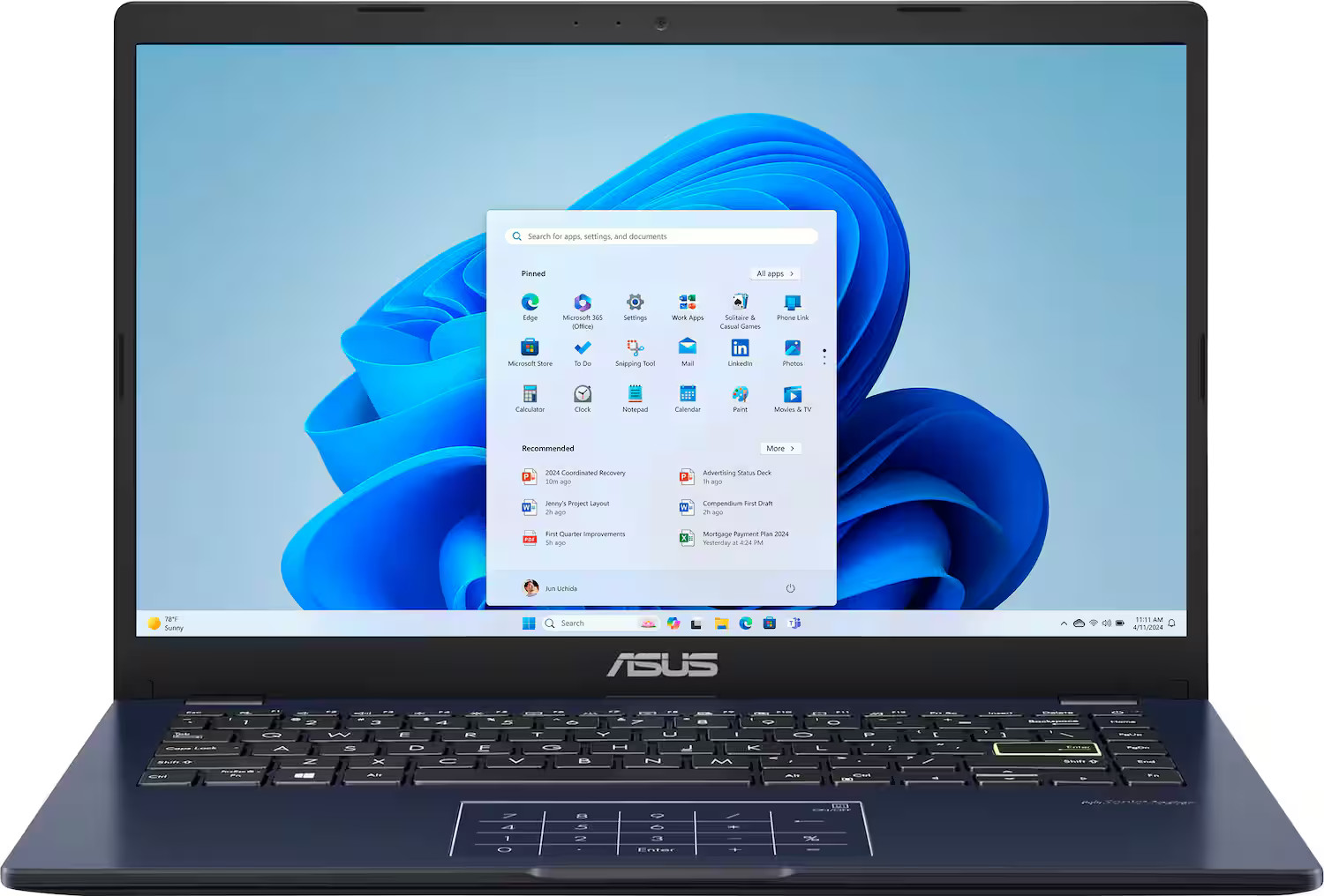 ASUS 14" FHD Laptop Intel Celeron N4500 with 4GB Memory 64GB eMMC Star Black E410KA-CL464 - Best ... | Best Buy U.S.