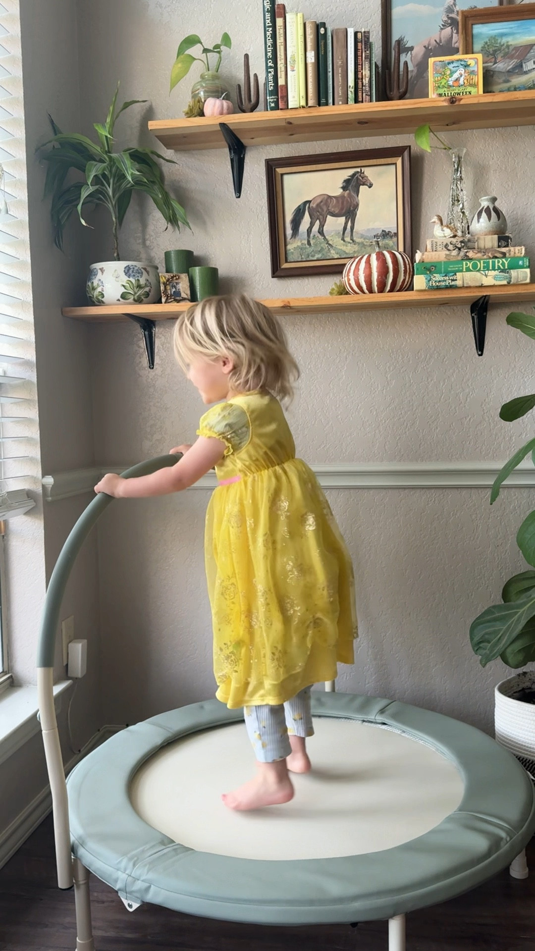 There’s a reason these sell out every year 😍✨ This toddler trampoline from @GATHRE has been the biggest hit! It’s as beautiful as it is fun and fits right into our play space 🥹💕

#toddlerfun #toddleractivities #toddlerplay #montessoritoys #aesthetictoys  